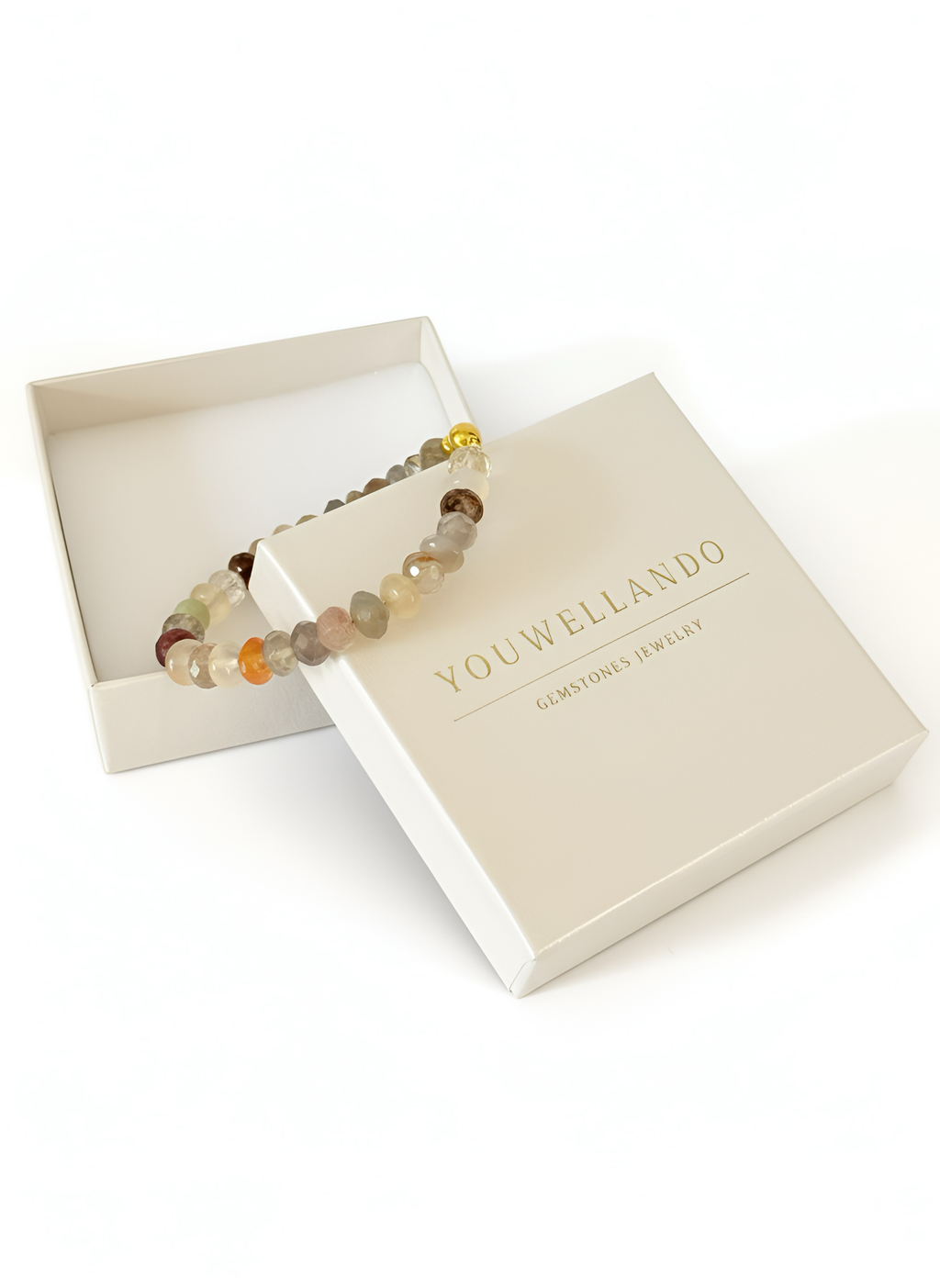 Buntes Quarz Armband