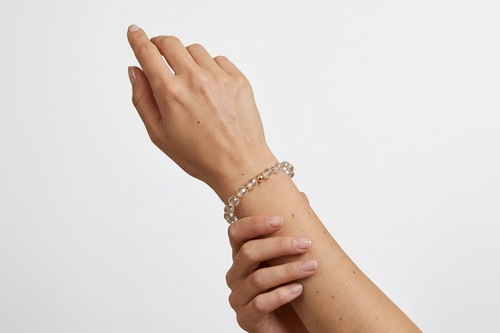 Bergkristall Facettiert Armband