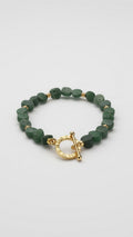 Grüner Aventurin Perlen, Armband
