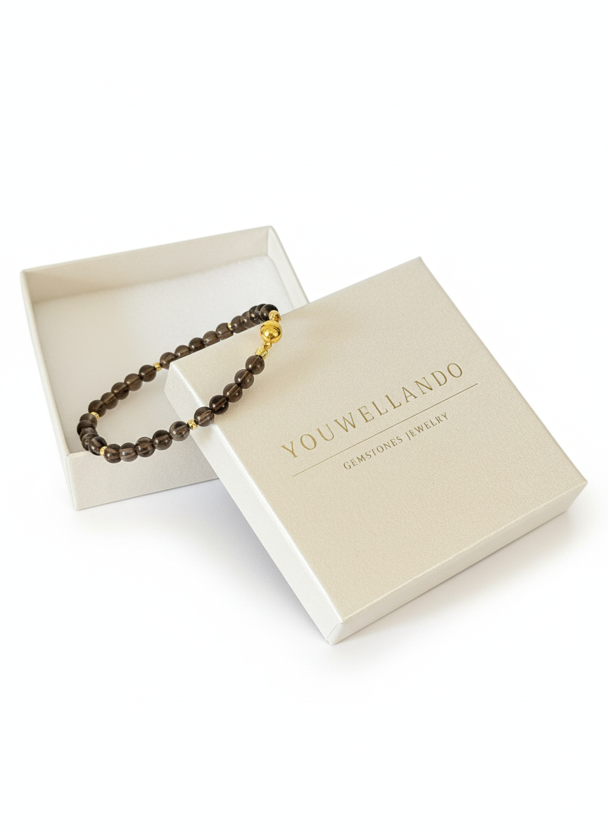 Rauchquarz Armband