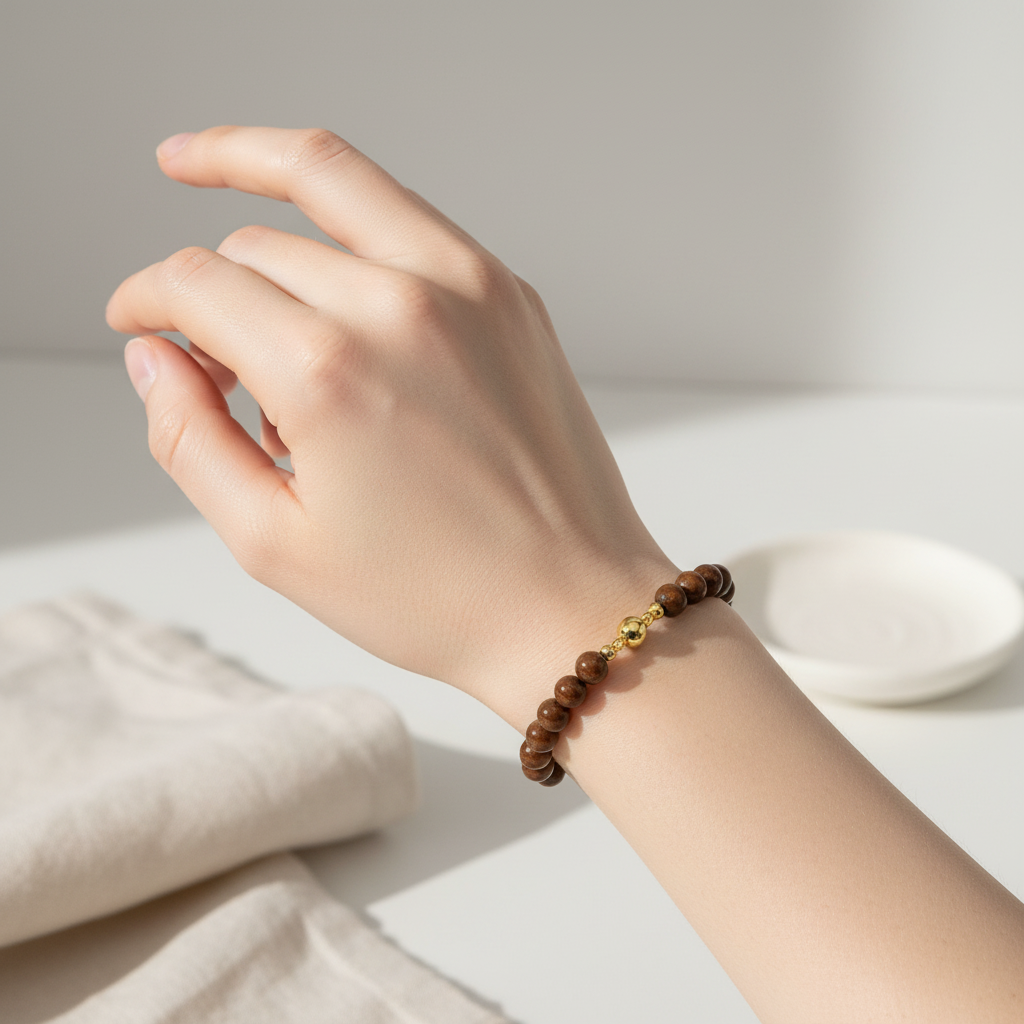 Roter Jaspis Armband