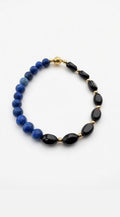 Lapislazuli & Onxy Armband