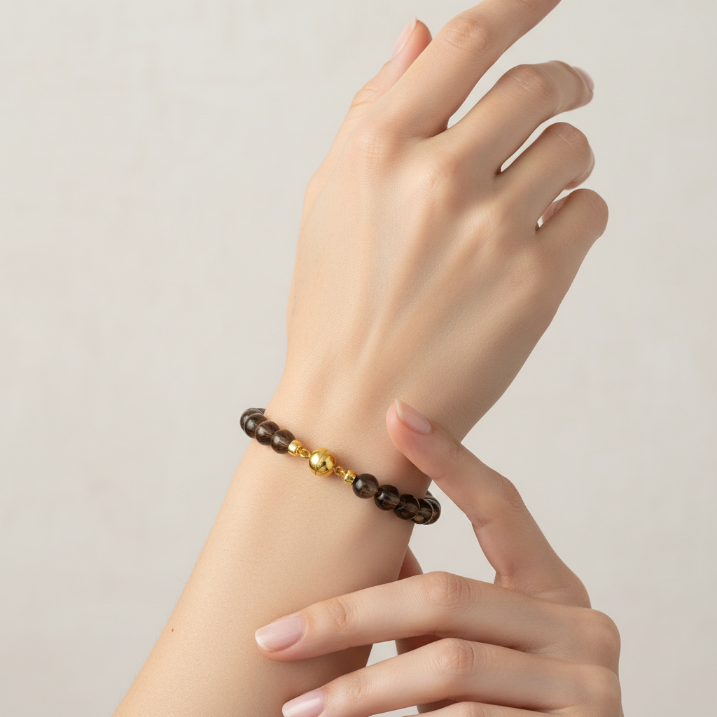 Rauchquarz Armband