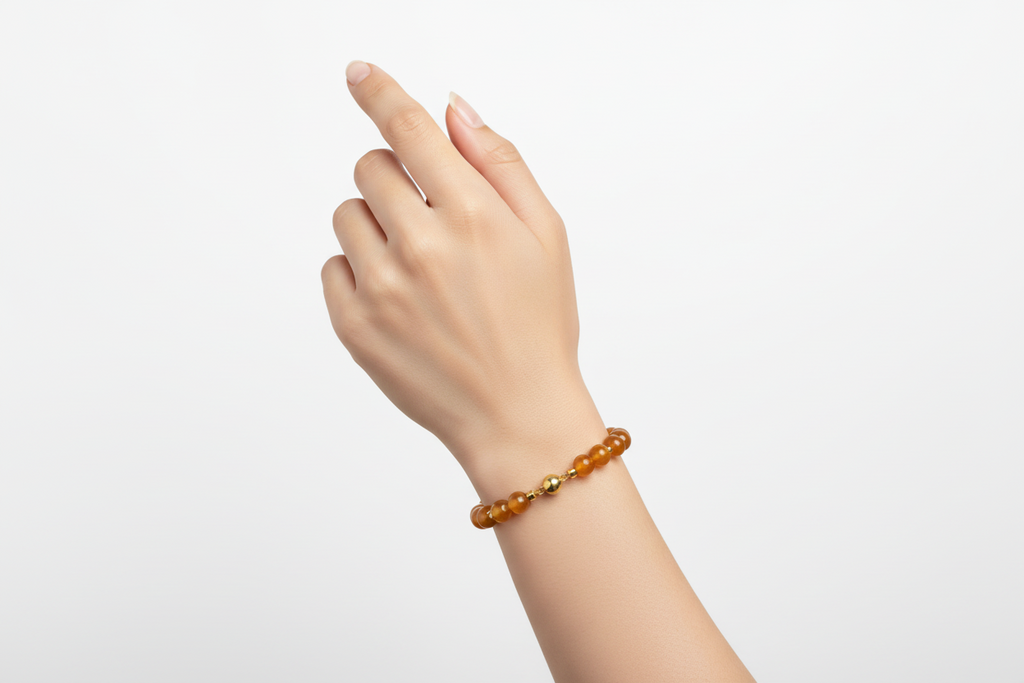 Aventurin Orange Armband