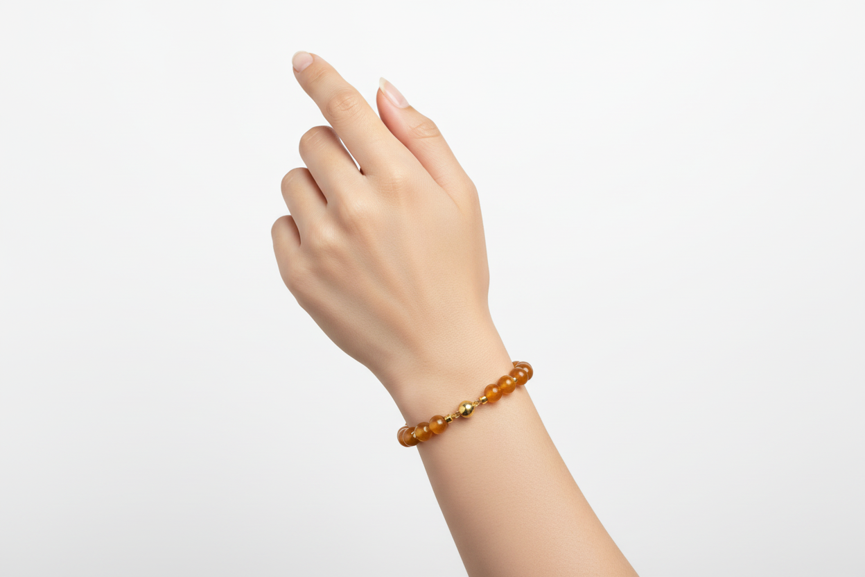 Aventurin Orange Armband