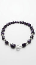 Amethyst & Bergkristall, Halskette