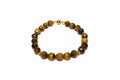 Tigerauge Facettiert Armband