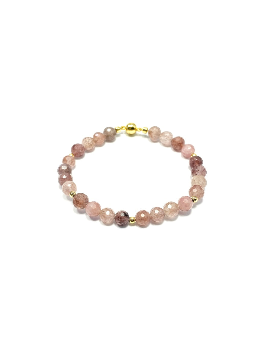 Rosenquarz Armband