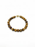 Tigerauge Facettiert Armband