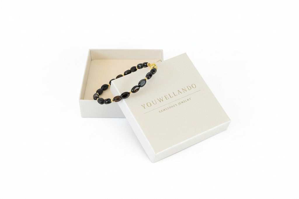 Onyx Oval Armband